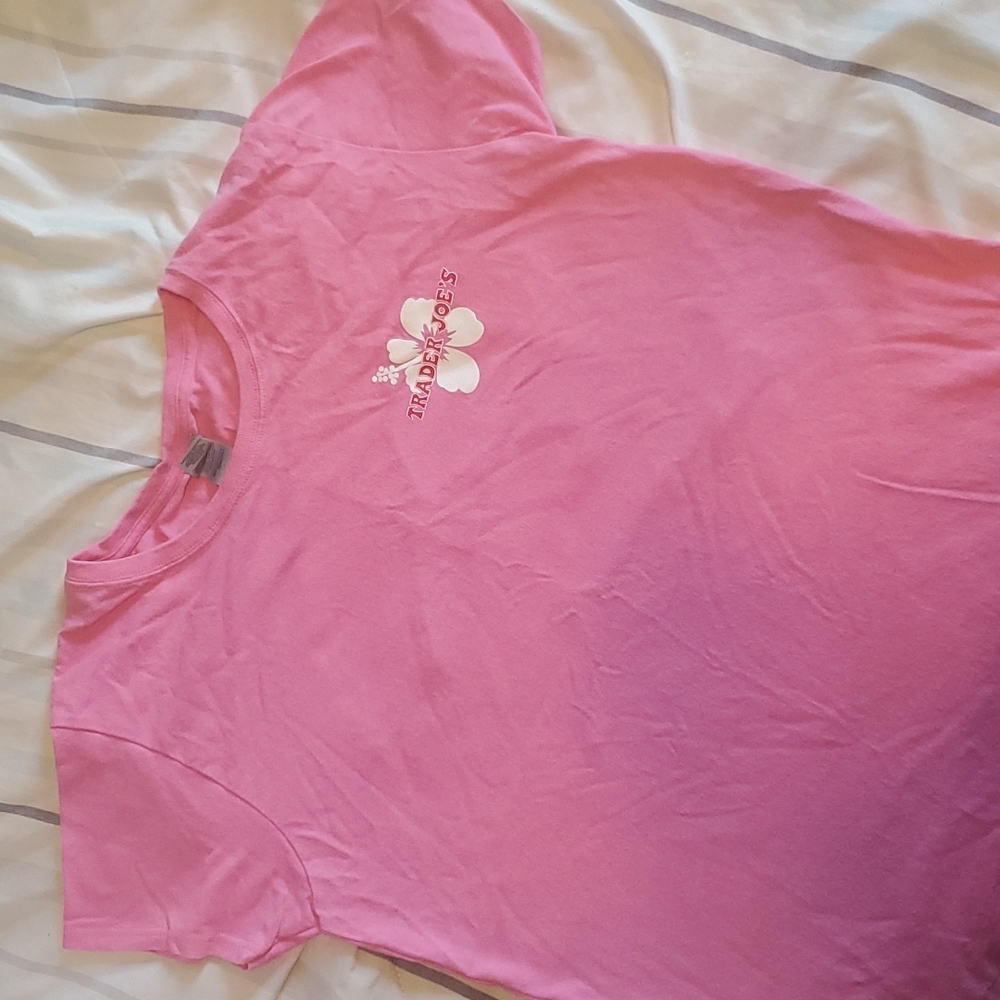 Pink Trader Joe's T-shirt